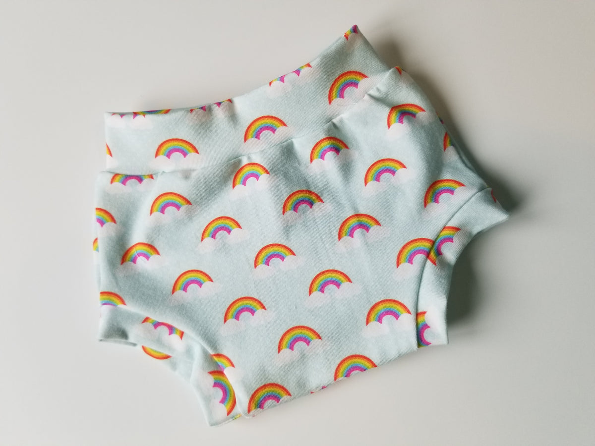 Rainbow Heart Bummies