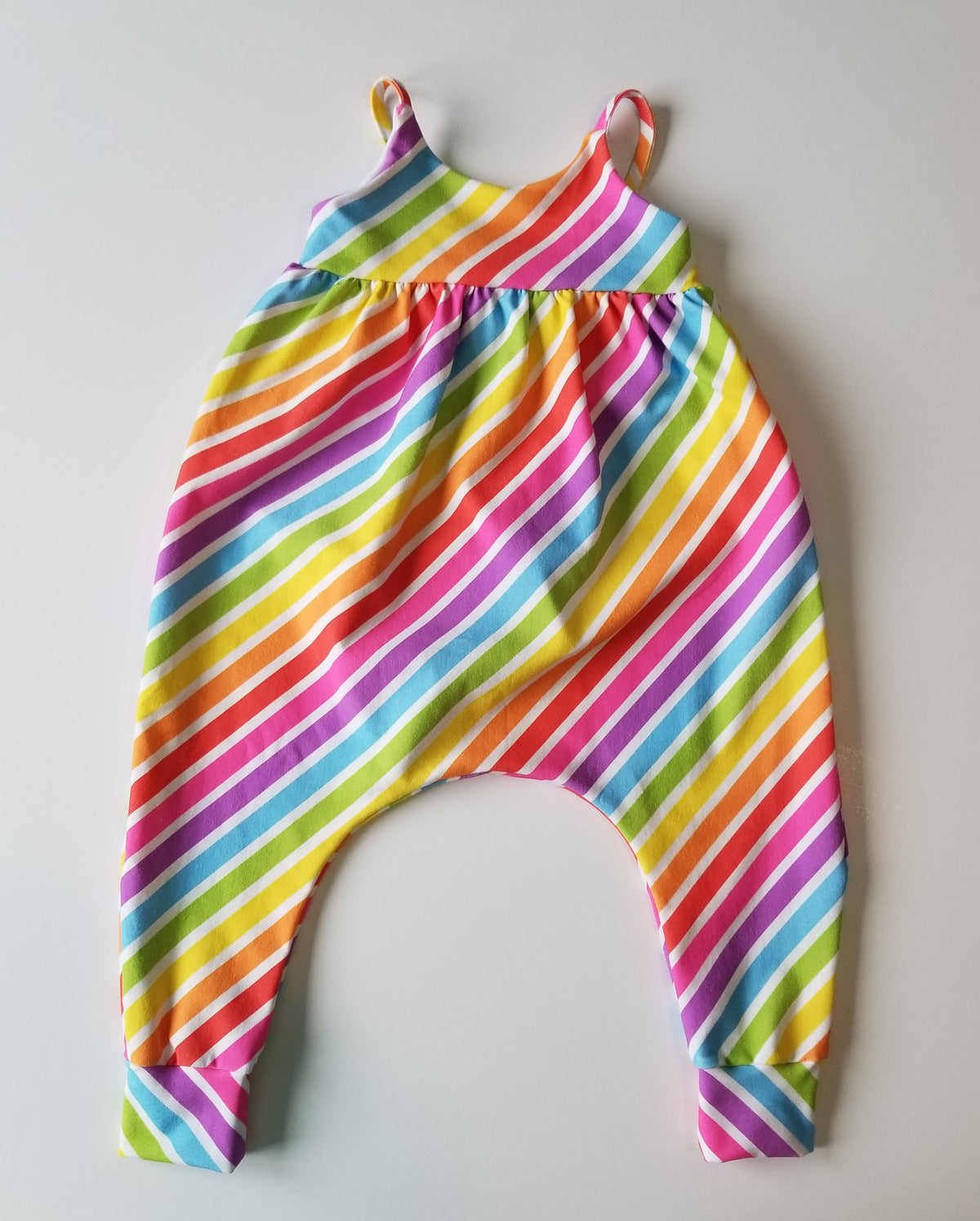 Rainbow Stripe Romper