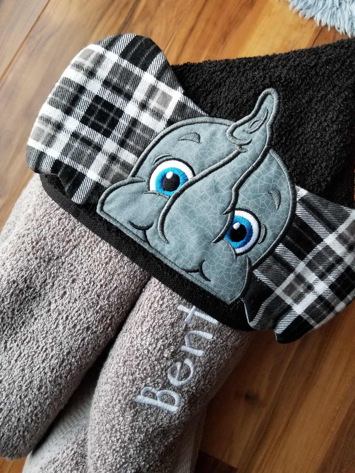 Elephant Hooded Towel