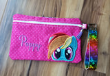 Pony Friends-Rainbow Pony Zipper Pouch