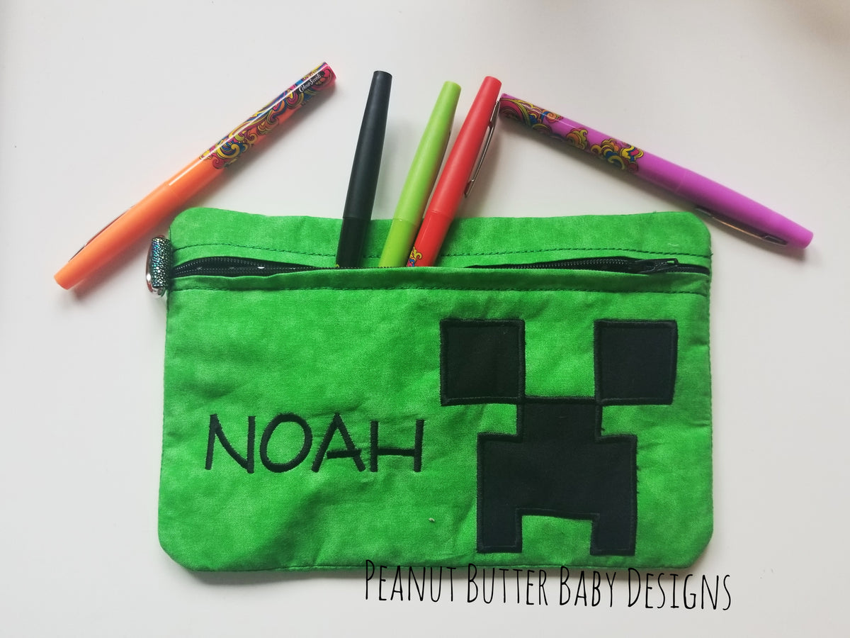 Creeper Zipper Pouch