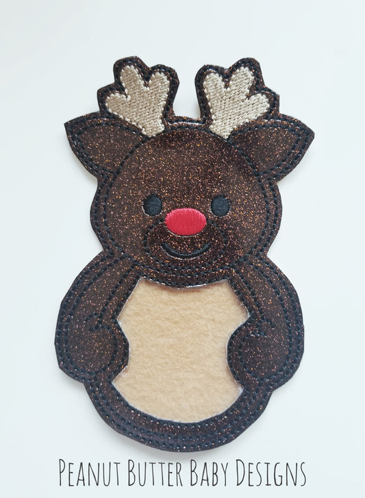 Sparkle Reindeer Treat Holder