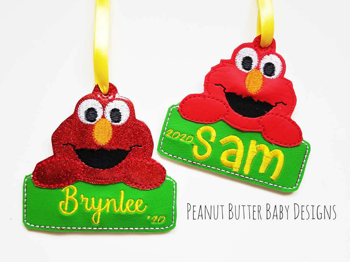 Red Monster Ornament