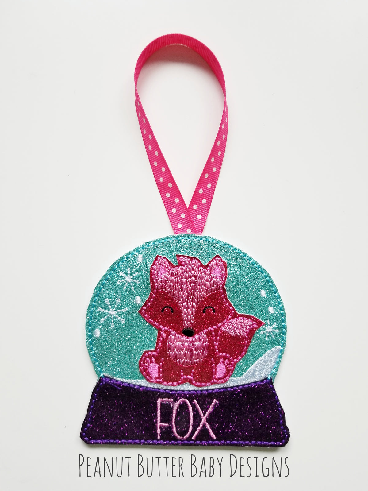 Fox Globe Ornament