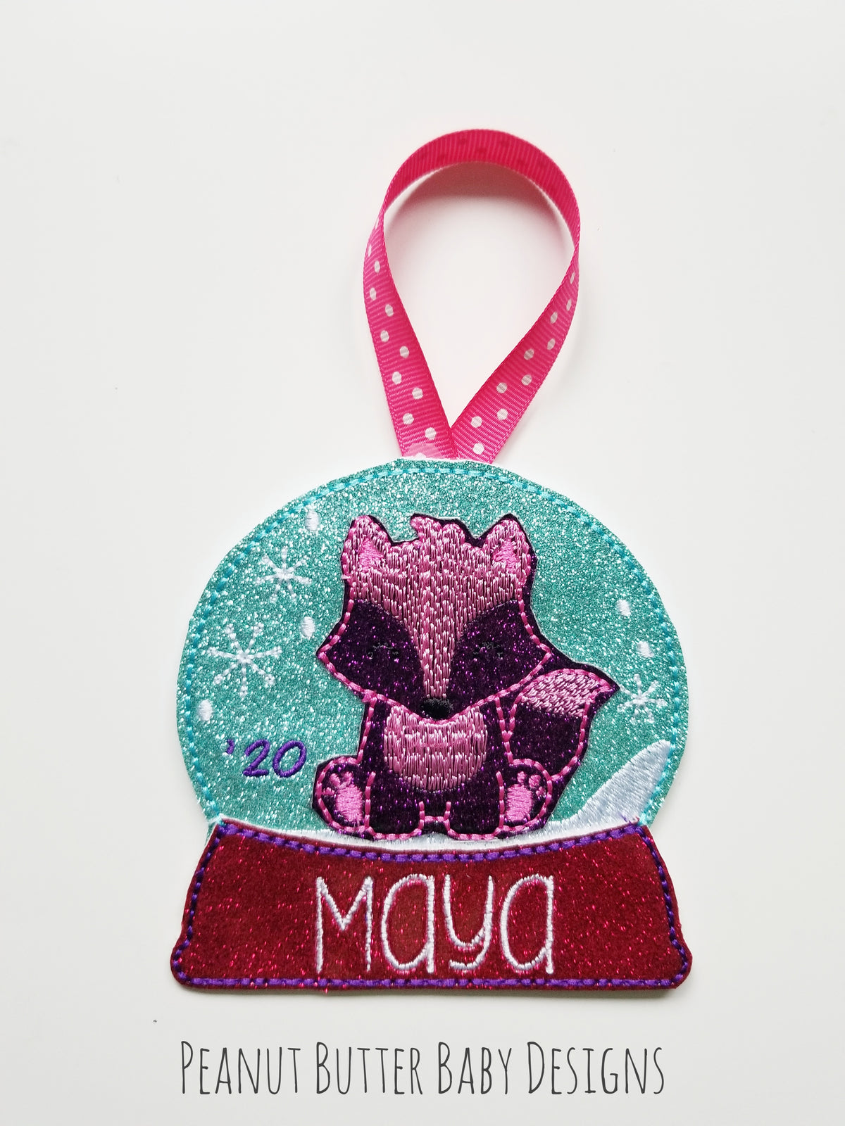 Fox Globe Ornament
