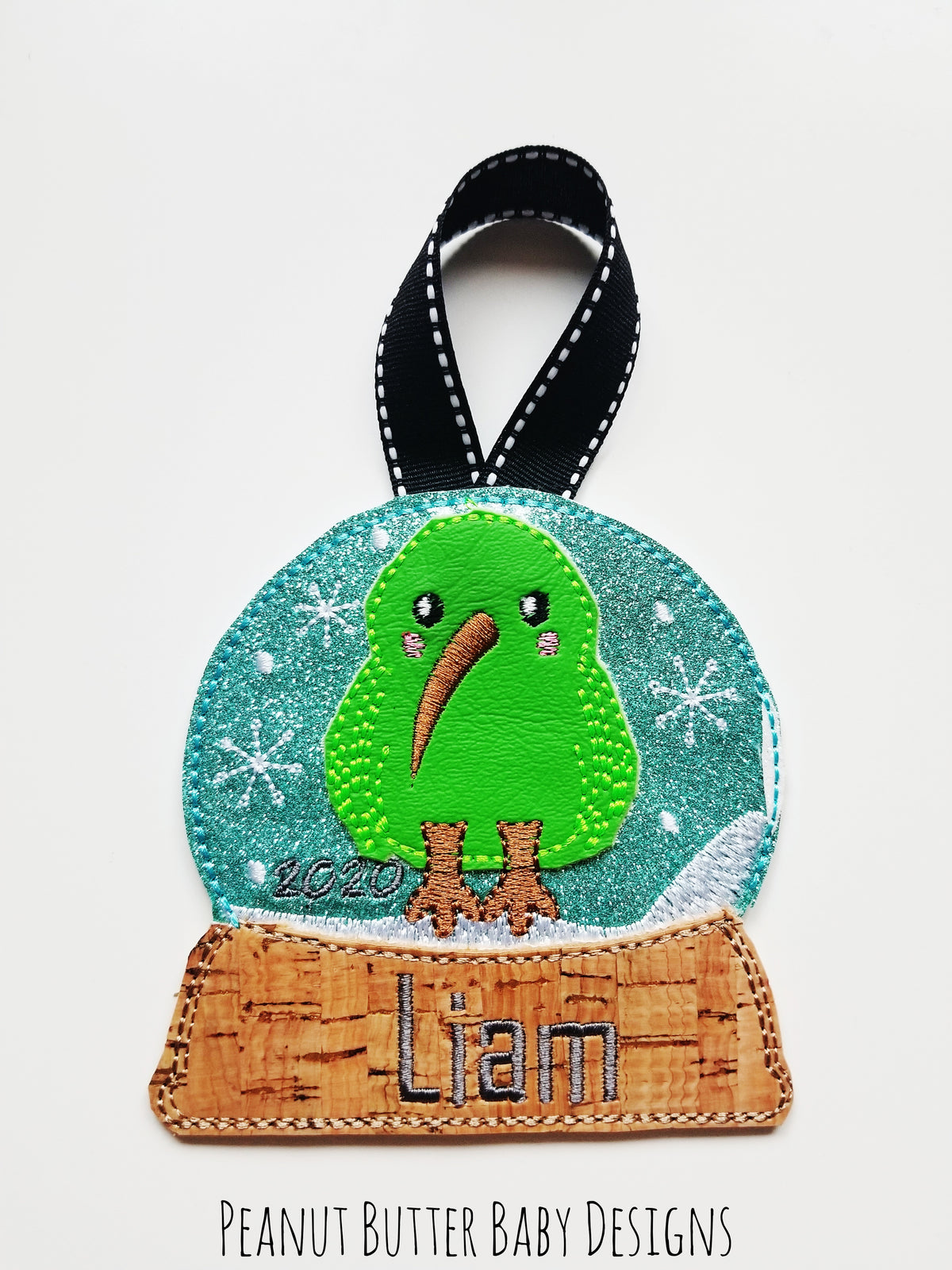 Kiwi Globe Ornament