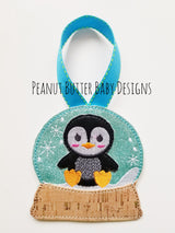 Penguin Globe Ornament