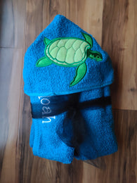 Sea Turtle Hooded Towel