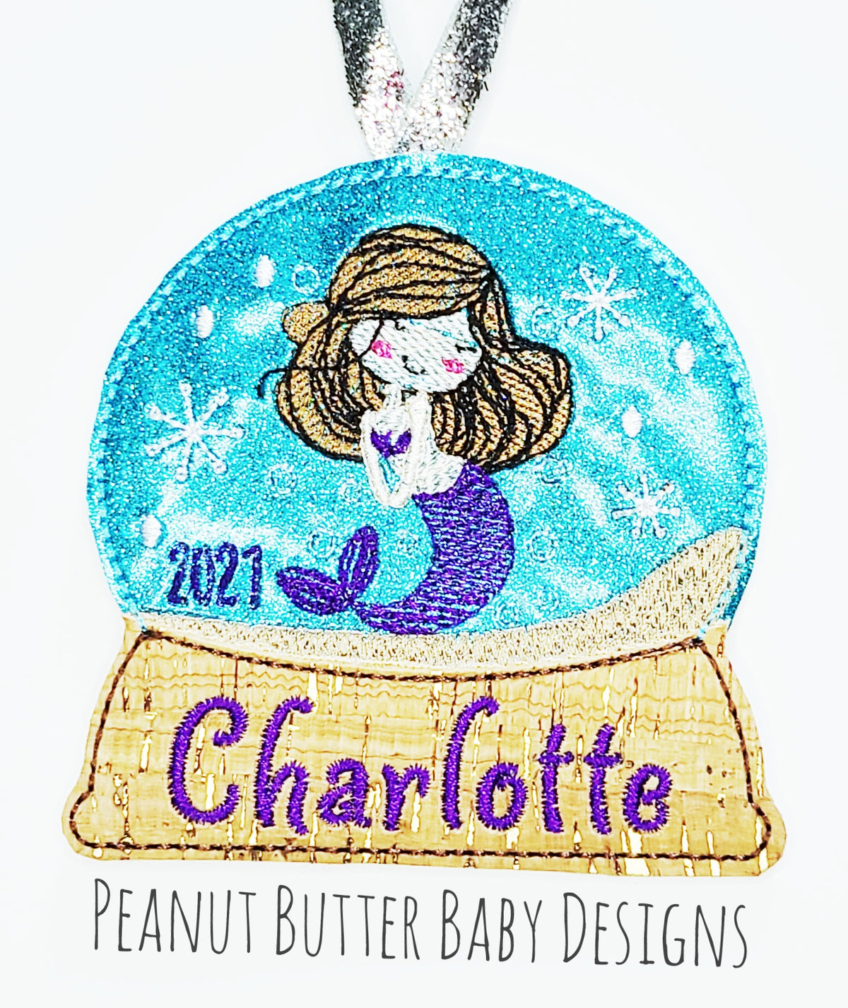 Mermaid Globe Ornament