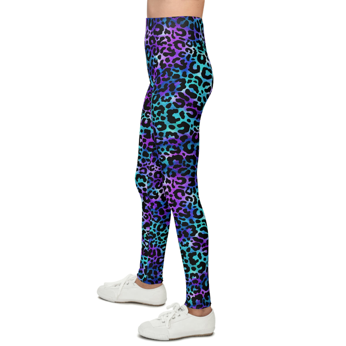 Cheetah Youth Leggings,  Cheetah Print Leggings, Leopard Print Leggings, Youth Leopard Print Leggins