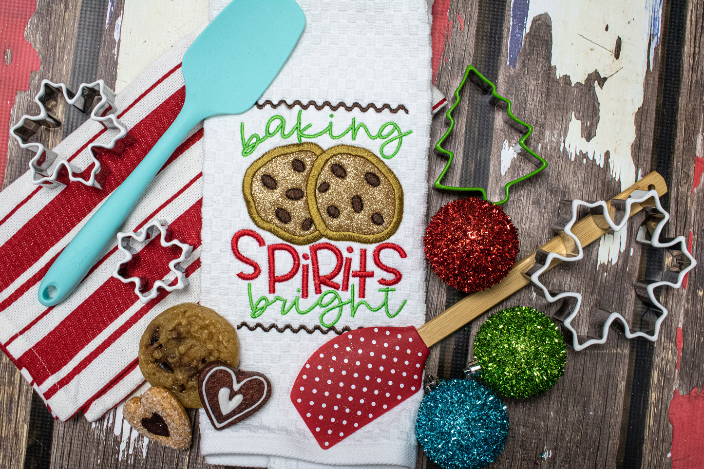 We wisk you a Merry Christmas | Kitchen Towels | Christmas
