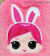 Baby Doll - Bunny Doll Hooded Towel