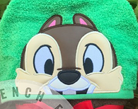 Rescue Chipmunk Hooded Towel