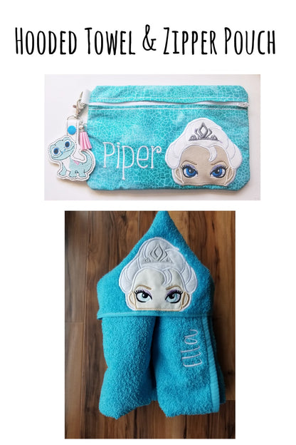 Bedtime Cat Hero Hooded Towel