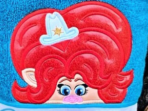 Troll Friends - Country Troll Hooded Towel