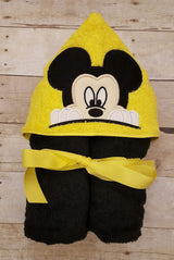 Clubhouse Friends - Mouse Ears Hooded Towel