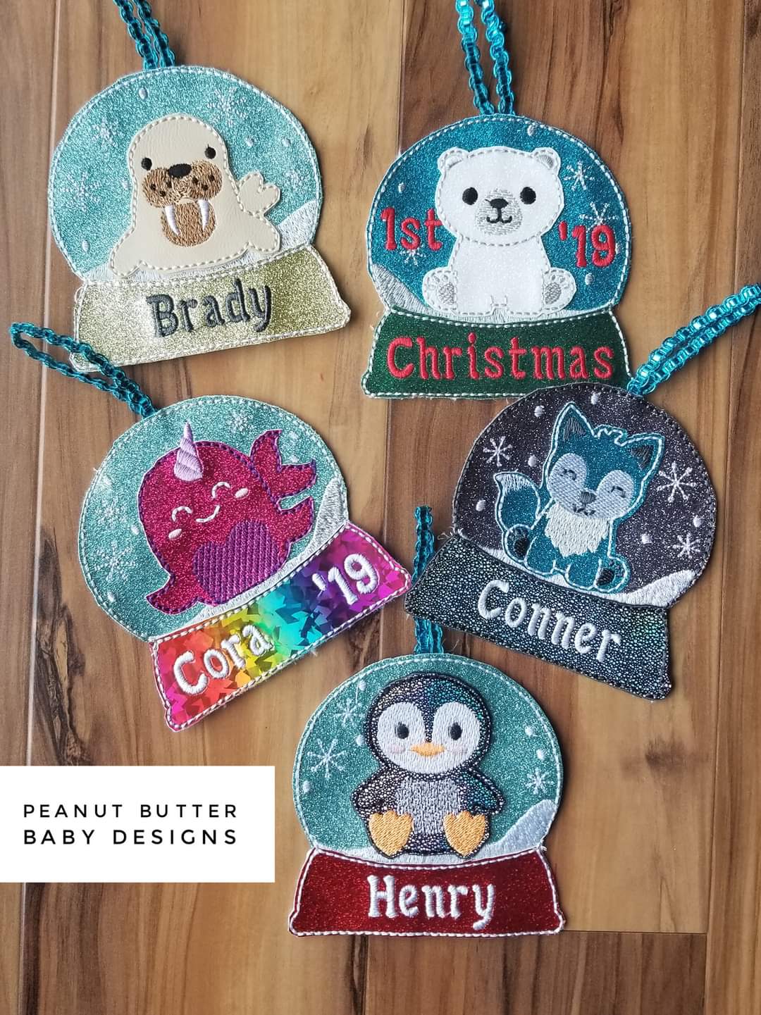 Penguin Globe Ornament