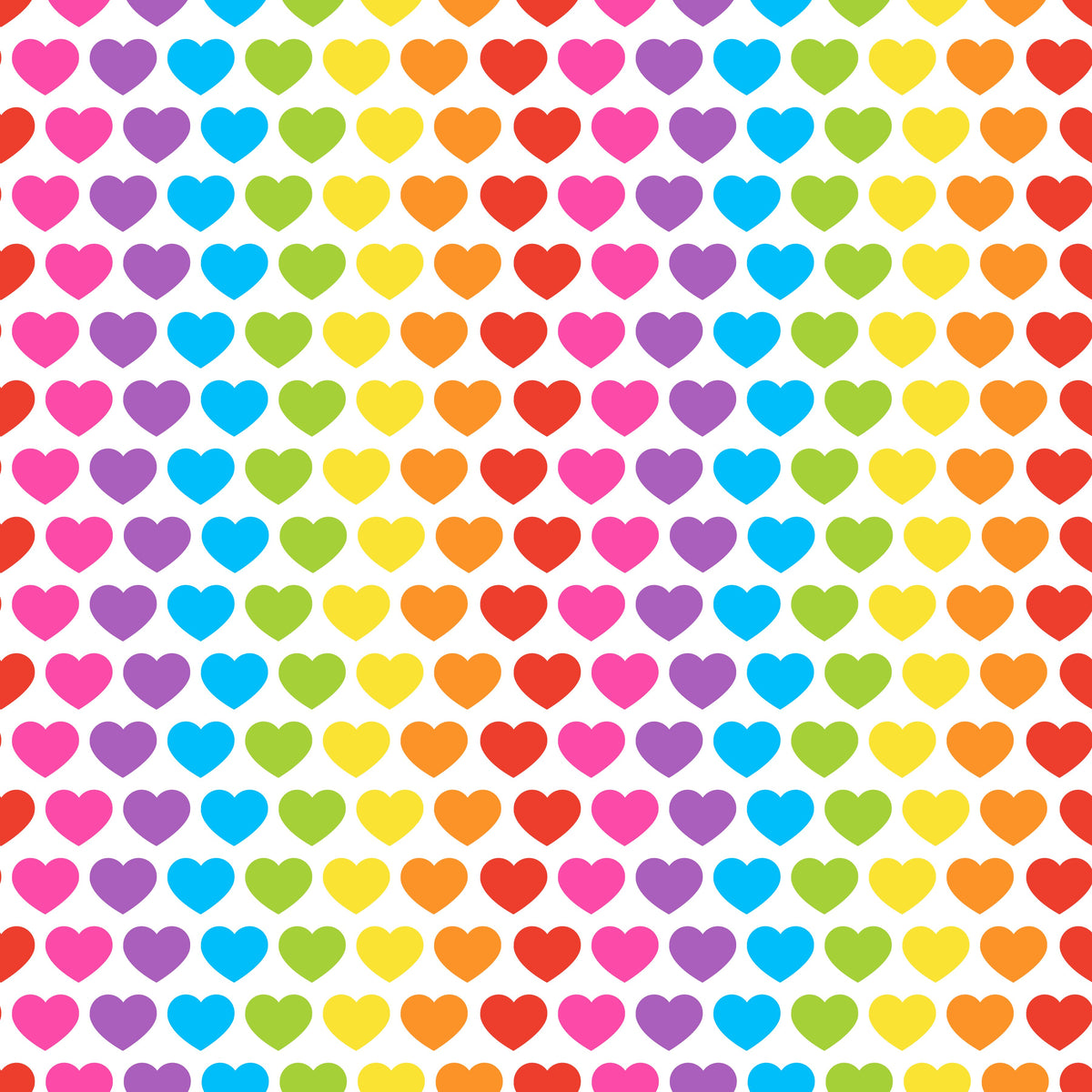 Rainbow Heart Bummies