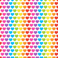 Rainbow Heart Bummies