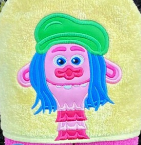 Troll Friends - Funk Troll Hooded Towel