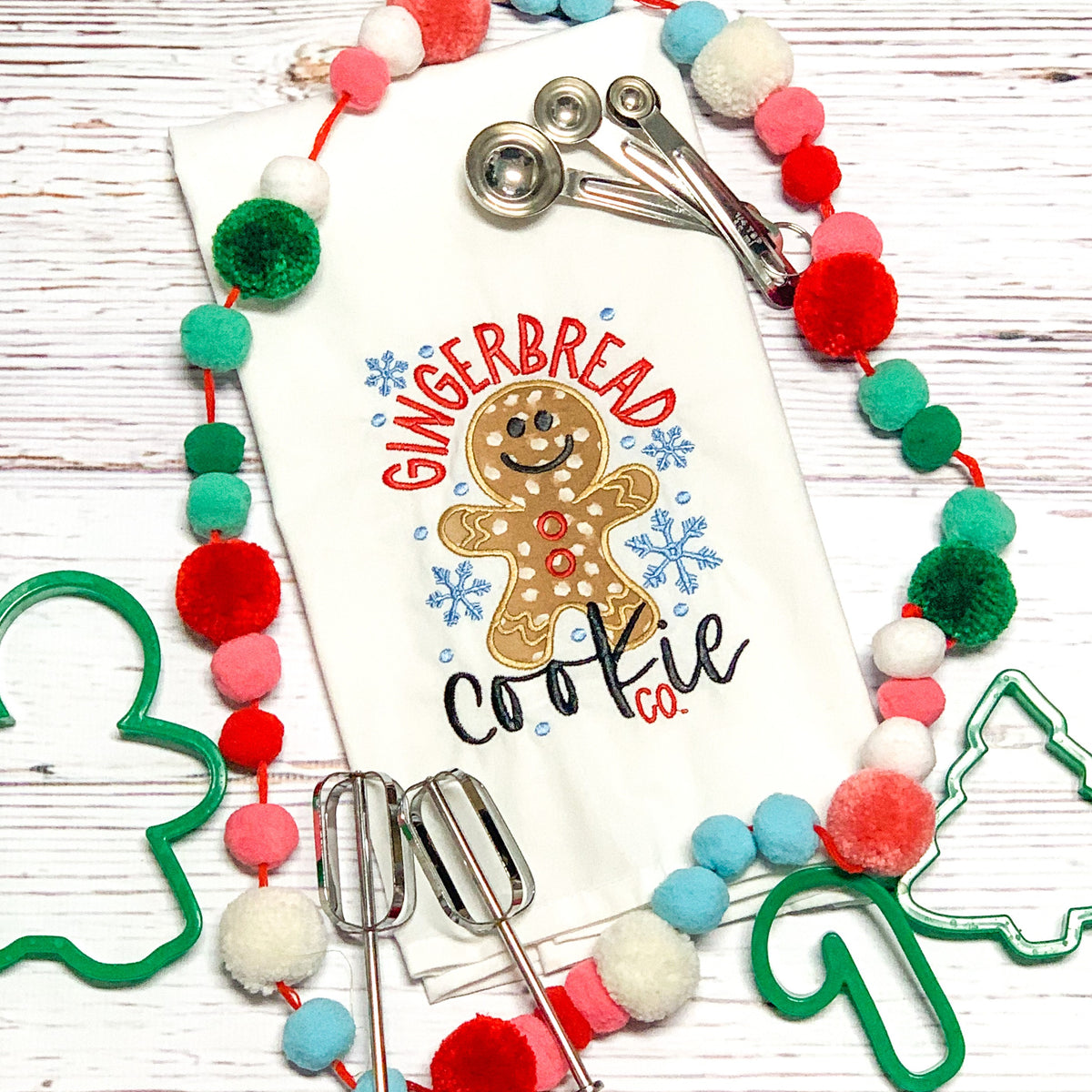 Gingerbread Cookie - Kitchen Towels- Christmas