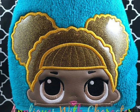 Baby Doll - Glitter Doll Hooded Towel