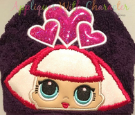 Baby Doll - Heart Doll Hooded Towel