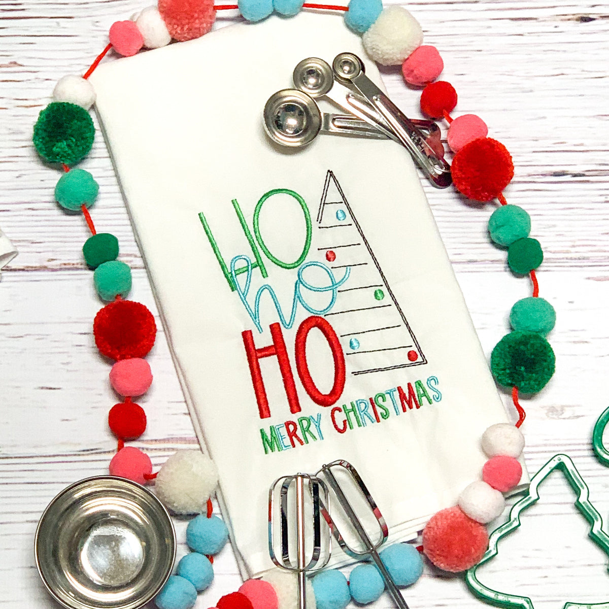 Ho Ho Ho Kitchen Towels- Christmas