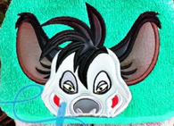 Pride Family - Hyena Hooded Towel