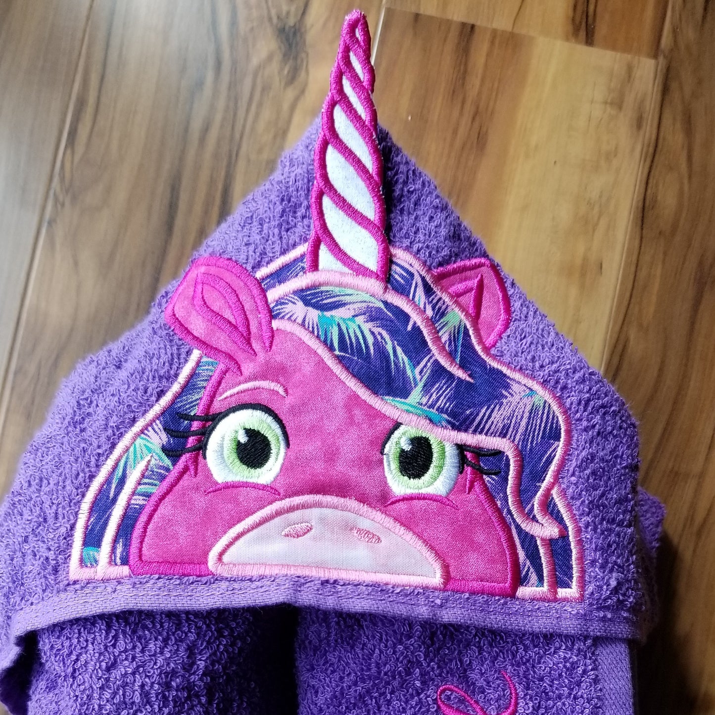 Unicorn Hooded Towel