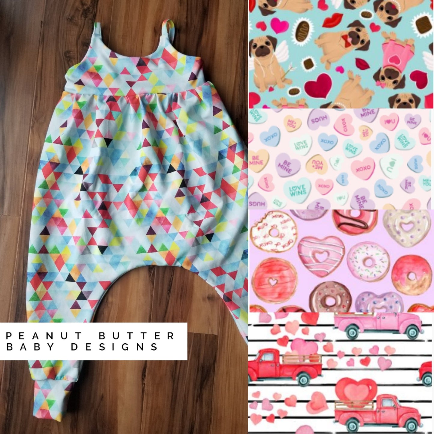 Valentine's Rompers