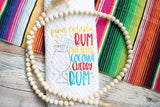 Pina Colada Kitchen Towels- Tacos & Drinks