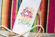 Let's day drink and eat tacos Kitchen Towels- Tacos & Drinks