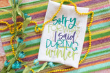 Sorry for what I said during winter | Spring | Kitchen Towel