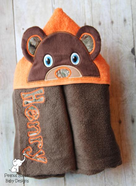 Toy Friends -- Spork Hooded Towel