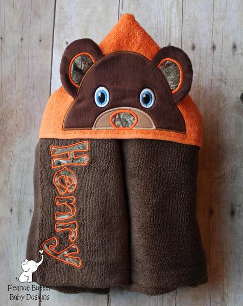 Bat Hero Hooded Towel