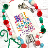 Jingle all the way - Kitchen Towels- Christmas