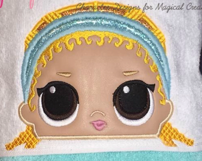 Baby Doll - Kicks Doll Hooded Towel
