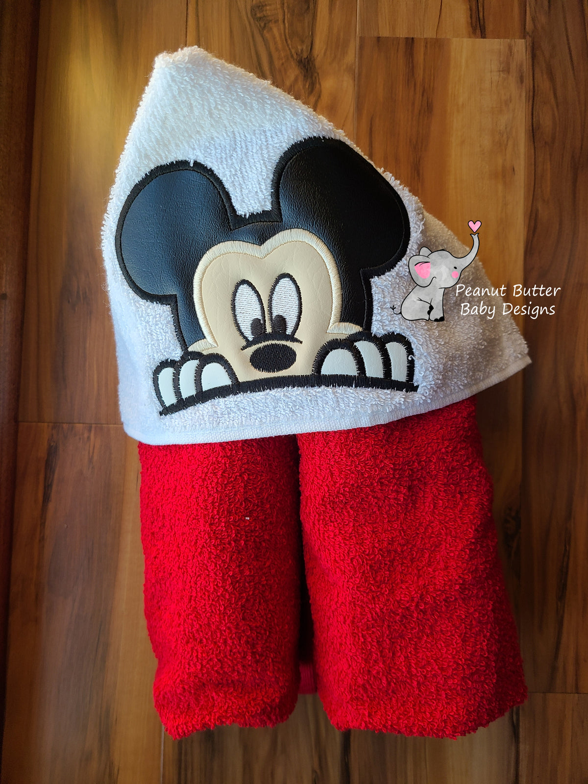 Clubhouse Friends - Mouse Ears Hooded Towel