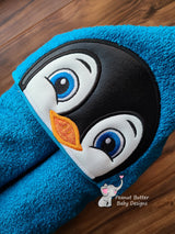 Penguin Boy Hooded Towel