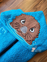 Otter Boy Hooded Towel