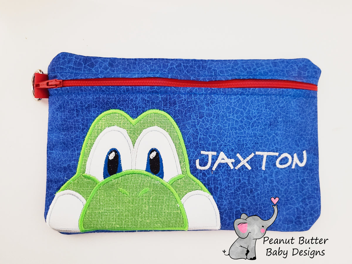 Game Dino Zipper Pouch