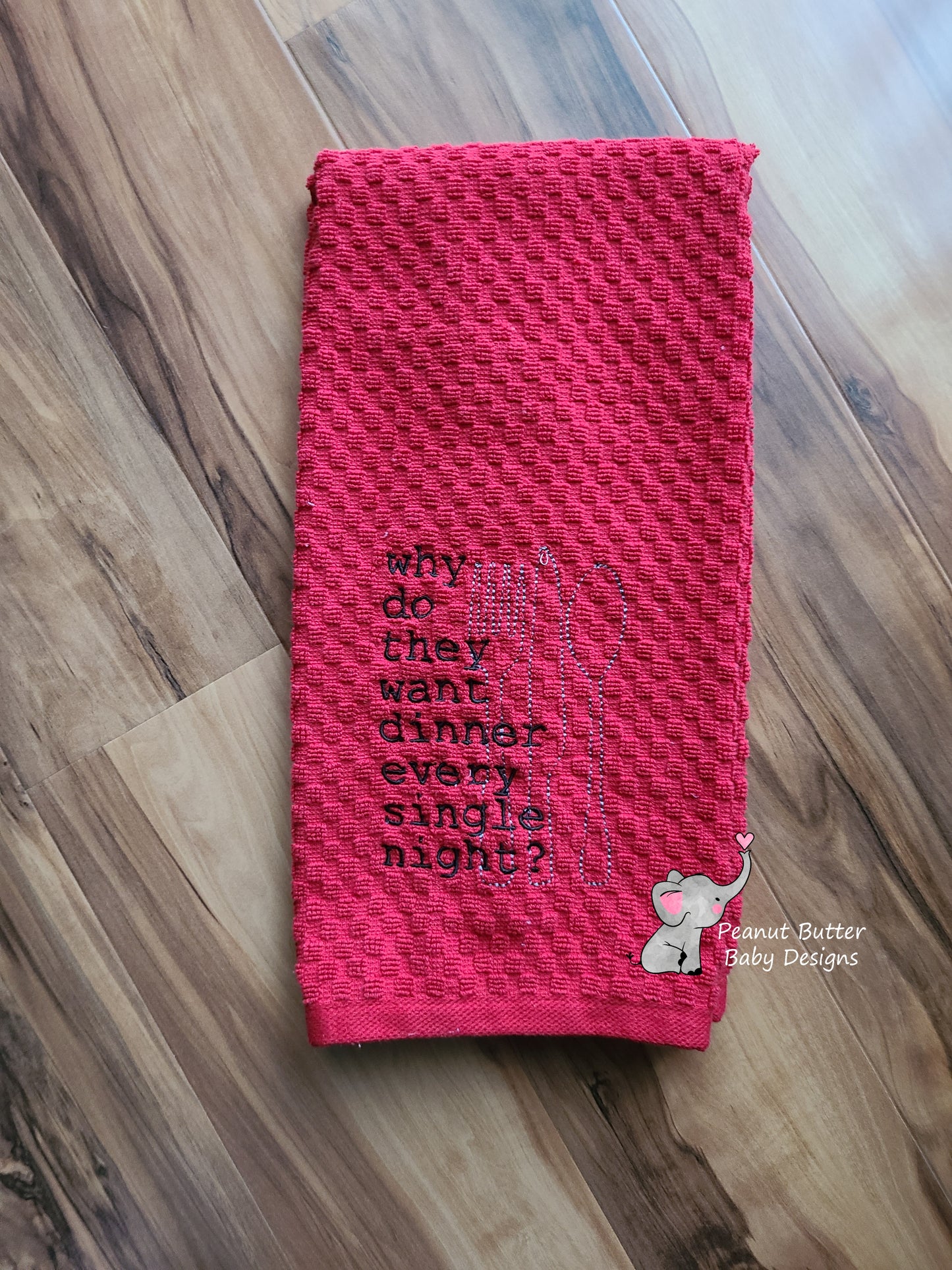 Why do they want dinner every single night? | Kitchen Towel