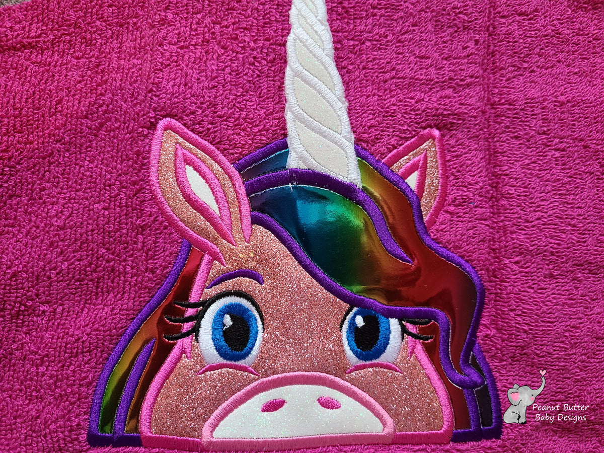 Unicorn Hooded Towel