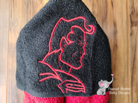 Super Hero Hooded Towel