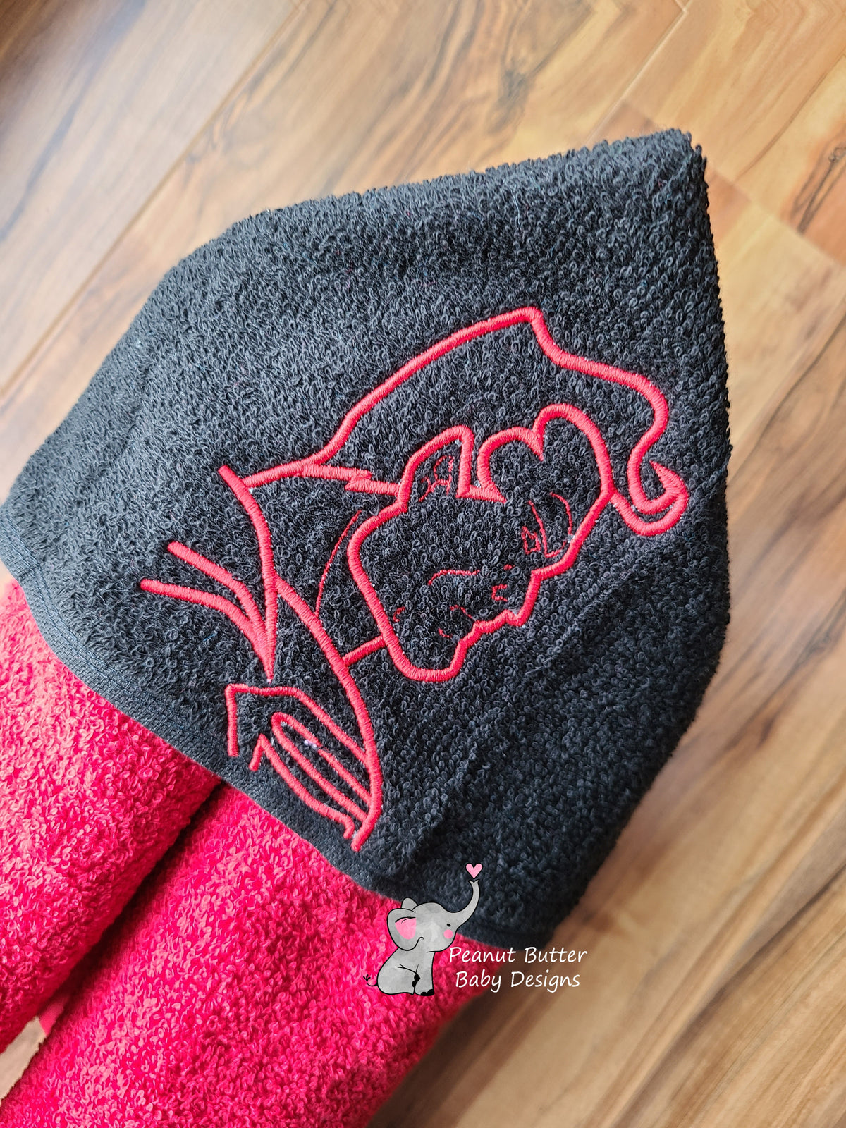 Super Hero Hooded Towel