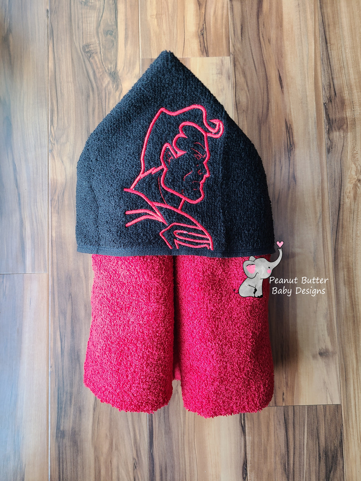 Super Hero Hooded Towel