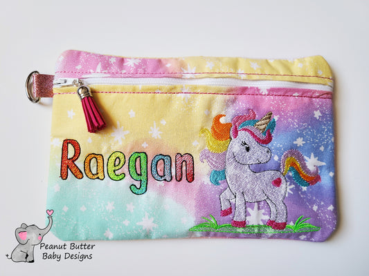 Unicorn Zipper Pouch