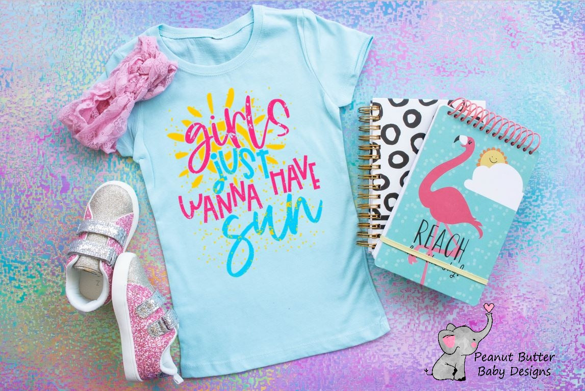 Girls just want to have Sun | Youth Screen Print