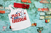 Peace & Freedom  - Youth Screen Print